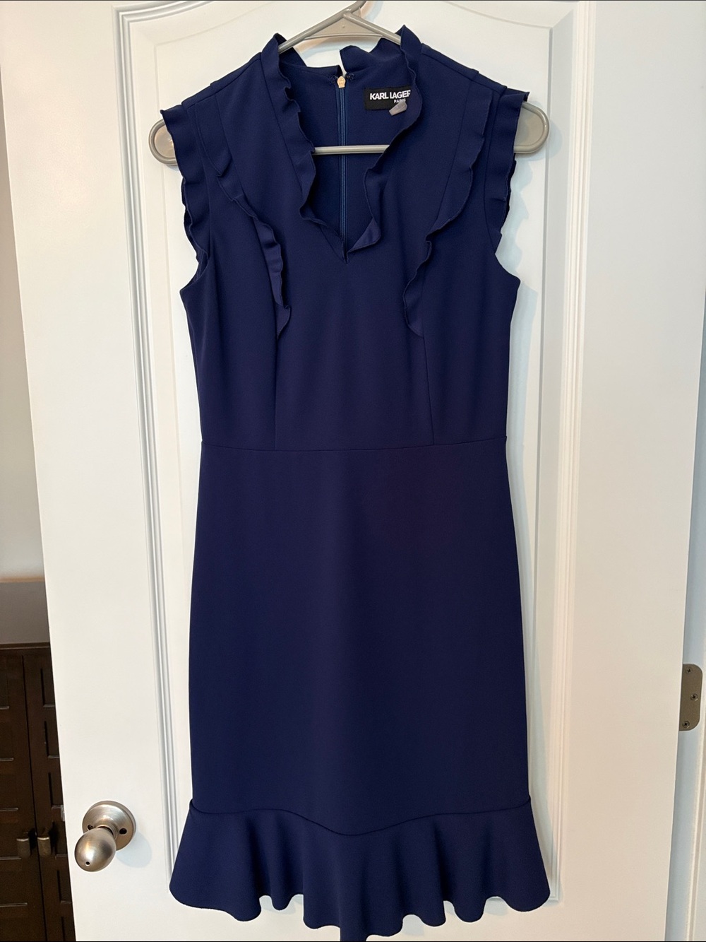 KARL LAGERFELD PARIS blue dress